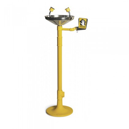STAINLESS STEEL BOWL EMERGENCY EYEWASH